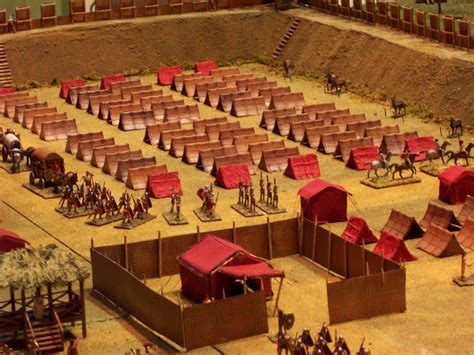 Camp Walls Ends Roman Marching Camp The Roman Army Of 57 Off