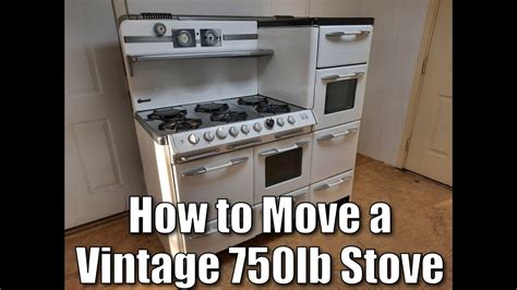 How To Move A Vintage Lb Stove Youtube