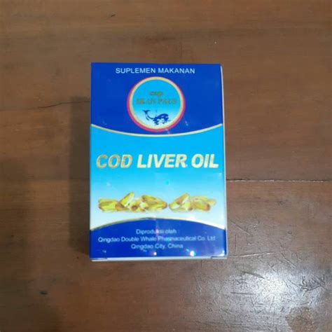 Jual Minyak Ikan Cod Liver Oil Cap Ikan Paus Shopee Indonesia