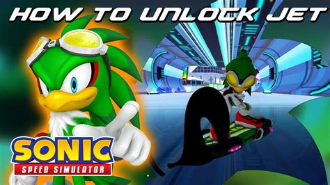 How To Unlock Jet The Hawk Sonic Speed Simulator Youtube