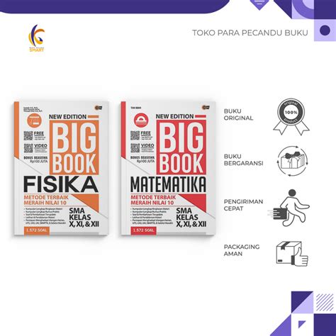 Jual Buku Pelajaran Seri New Edition Big Book Matematika Fisika