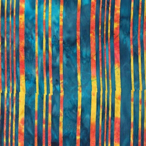 Hoffman Bali Batiks Stripes Riviera Fabric By The Yard Etsy Bali