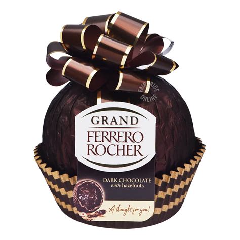 Grand Ferrero Rocher Dark Chocolate With Hazelnuts Ntuc Fairprice