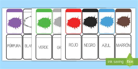 Tarjetas De Emparejar Los Colores Teacher Made Twinkl