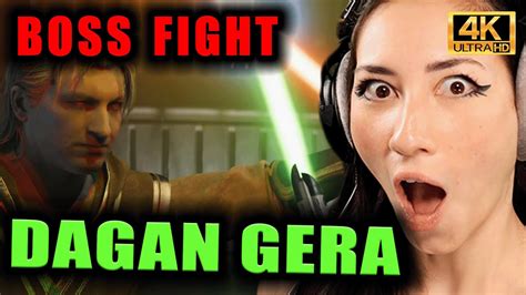 Zara Plays STAR WARS JEDI Survivor Boss Fight DAGAN GERA PART II