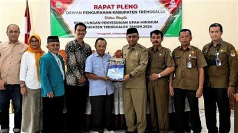 Umk Trenggalek Yang Ditetapkan Gubernur Jatim Sudah Sesuai Usulan