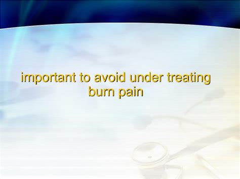 Ppt Pain Management In Burn Patient Powerpoint Presentation Free