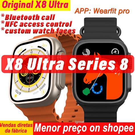 Smartwatch X Ultra S Rie Watch Display Hd Monitor Bluetooth