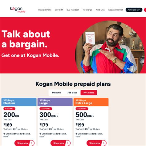 Kogan 365 Days Prepaid Mobile Plans 33 Off Sim Esim Recharge 300gb