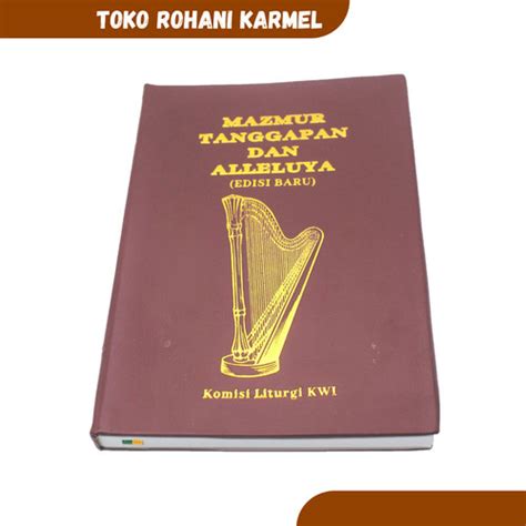 Jual Mazmur Katolik Edisi Terbaru Buku Mazmur Tanggapan Dan Alleluya