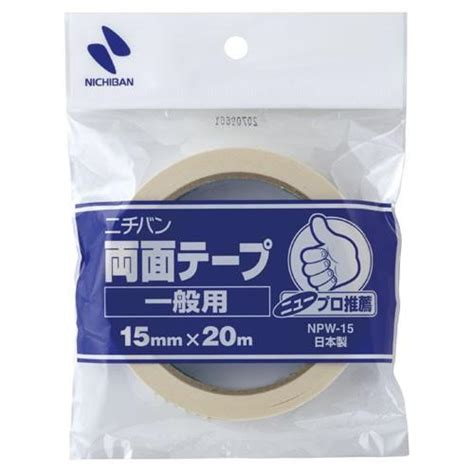 Nichiban ニチバン ニュープロ推薦 両面テープ Npw 15 3901648 イーコンビyahoo店 通販