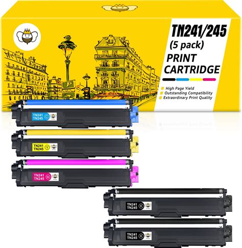 CMYBabee TN241 Toner Kompatible für Brother TN242 TN241 TN246 TN245 für