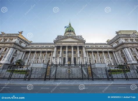 The Congress Of The Argentine Nation Stock Image Image Of Palace