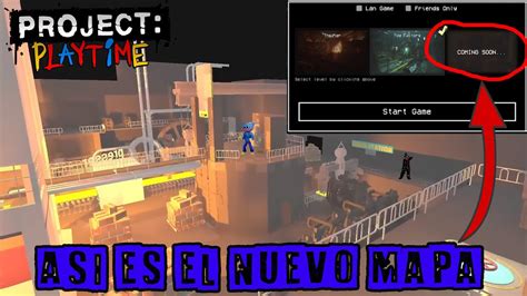 PROJECT PLAYTIME EL TERCER MAPA COMO ES EL MAPA 3 DE PROJECT PLAYTIME