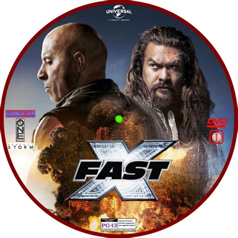 Fast X (2023) R1 Custom DVD Label - DVDcover.Com