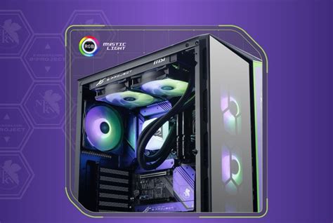 Msi Mpg Gungnir R Eva E Project Tempered Glass Mid Tower Atx Case