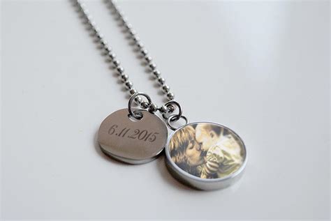 Mother Of The Bride T Wedding Necklace Personalized Engraved Custom