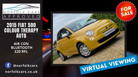 2015 Fiat 500 Colour Therapy Countrypolitan Yellow Auto Youtube