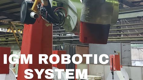 Igm Roboter System Igm Welding Robot Youtube