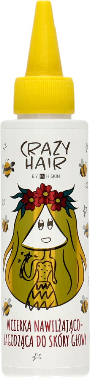 HISKIN CRAZY HAIR wcierka do włosów miodowa kojąca 100 ml