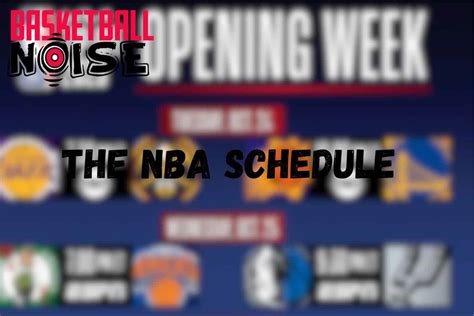 When does the NBA schedule come out? – Basketball Noise