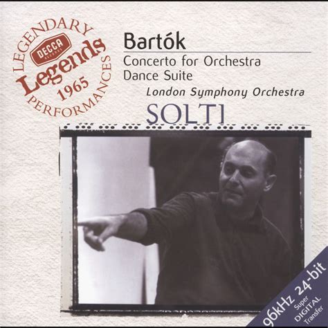 Bart K Concerto For Orchestra Dance Suite The Miraculous Mandarin