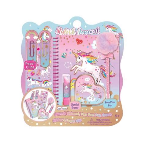 Hot Focus Unicorn Stylish Journal Set Unit Kroger