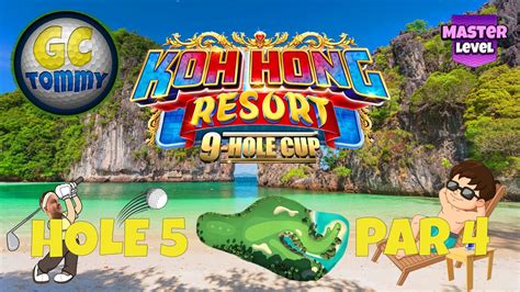 Master Qr Hole Par Eagle Koh Hong Resorts Hole Cup Golf