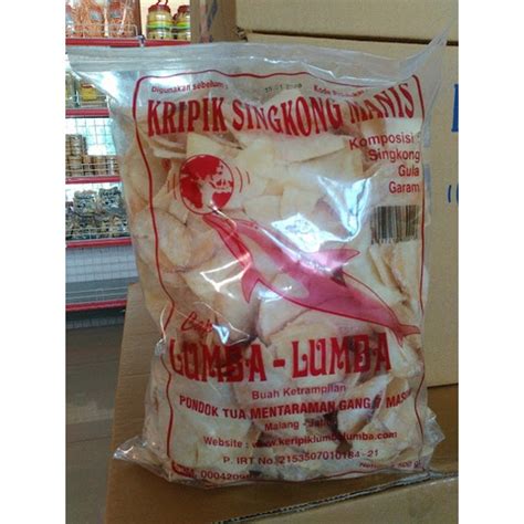 Jual Keripik Singkong Kripik Manis Cap Lumba Lumba Oleh Oleh Khas