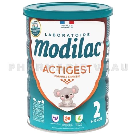 Modilac Actigest Lait En Poudre Me Age Mois G Pharmacie Veau