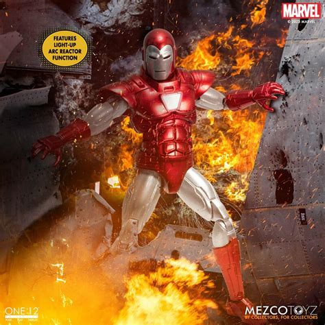 One Collective Iron Man Silver Centurion Mezco Toyz