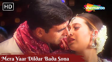 Mera Yaar Dildar Bada Sona Sonu Nigam 90s Hits Jaanwar Songs