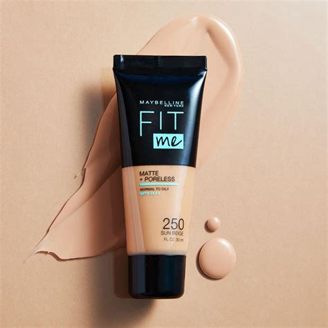 Maybelline Fit Me Matte Poreless Foundation Für Frauen 30 Ml Farbton 122 Creamy Beige