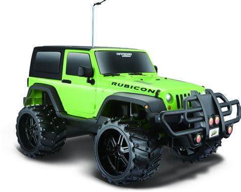 Maisto Samochód Terenowy Off Road Jeep Wrangler Rubicon Rc 1 16 Zielony