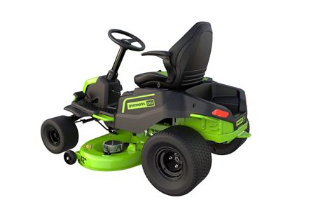 Greenworks Pro 60v 6x8ah Crossover Electric Riding Lawn Tractor Includes Removable Batteries