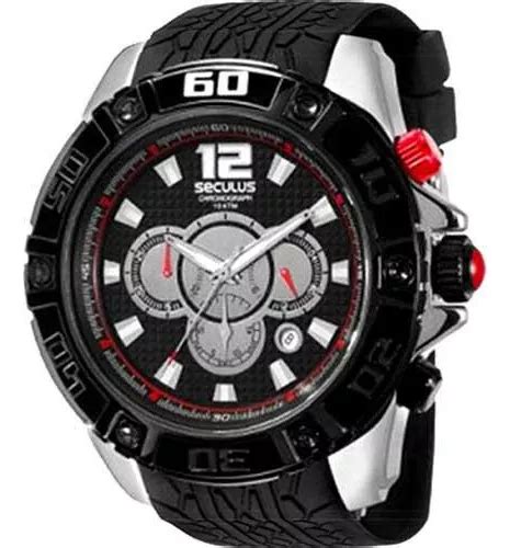 Reloj Negro Seculus Gpsspu Para Hombre Mercadolibre