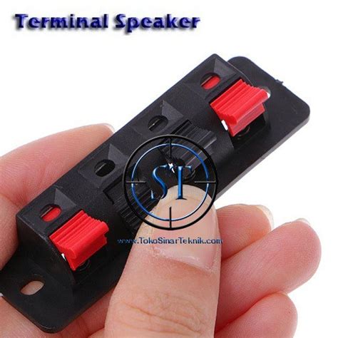 Jual Terminal Speaker Pin Besar Jepit Kaki Box Spiker Pin Input