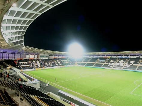 The MKM Stadium (Hull), capacity: 25504, clubs: Hull City