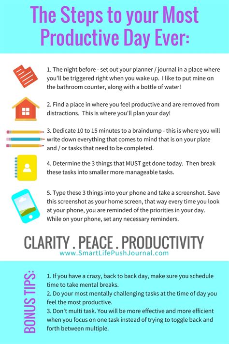 5 Simple Steps To Your Most Productive Day Ever Chalene Johnson