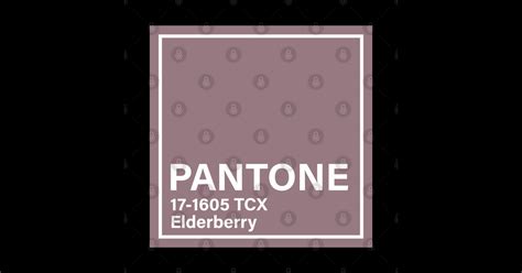 Pantone 17 1605 Tcx Elderberry Pantone Color Sticker Teepublic