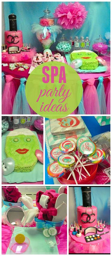 247 Best Spa Party Ideas Images On Pinterest Birthday Party Ideas