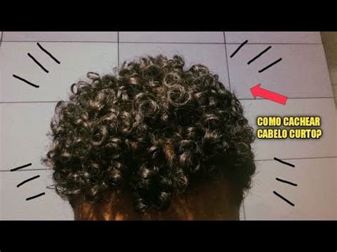 Como Cachear Cabelo Curto Masculino Tutorial Completo Youtube