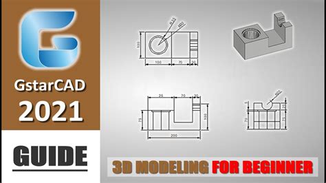 Gstarcad D Modeling Guide Tutorial For Beginner Youtube