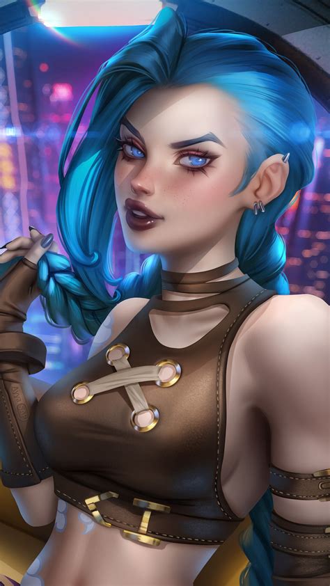 Arcane Jinx Netflix Series Lol Art 4k HD Wallpaper Rare Gallery