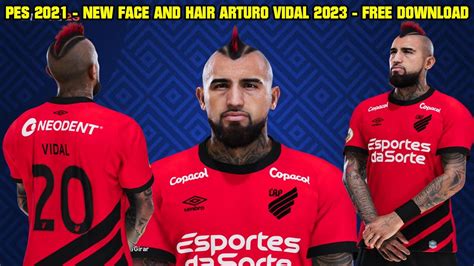 Pes 2021 New Face And Hair Arturo Vidal 2023 Cpk And Sider 4k