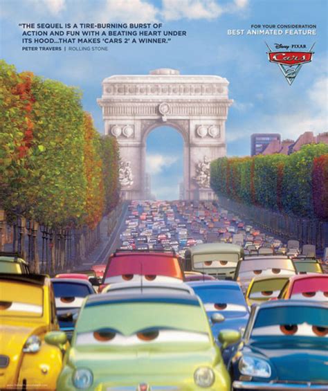 Pixar Aims For The Oscars With Cars 2 For Your Consideration Posters