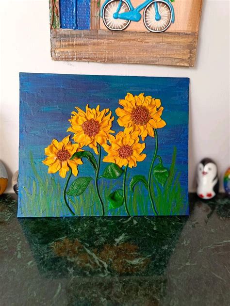 Mouldit Clay Art On Canvas Handmade Wall Art Clay Art Art