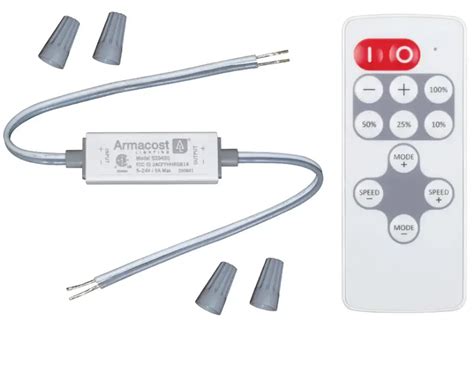 Armacost Slimline Single Color Led Controller User Guide