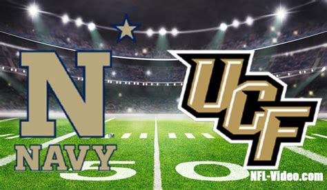 Navy Vs 20 Ucf Football Week 12 2022 Full Game Replay Ncaa College