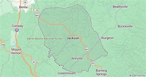 District Map - Jackson County Public Library District